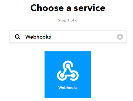 IFTTT Webhooks